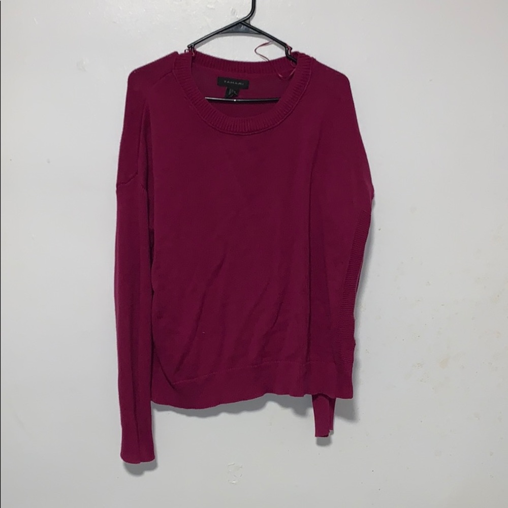 Bitted sweater shirt